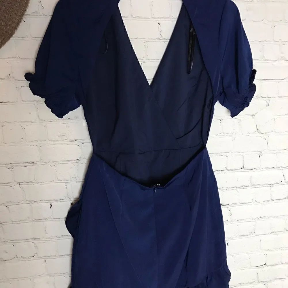 About Us Mini Dress with Open Back - Picture 12 of 16